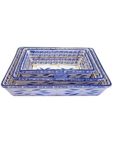 Oven Dish in Old World Blue Oven Dish in Old World Blue