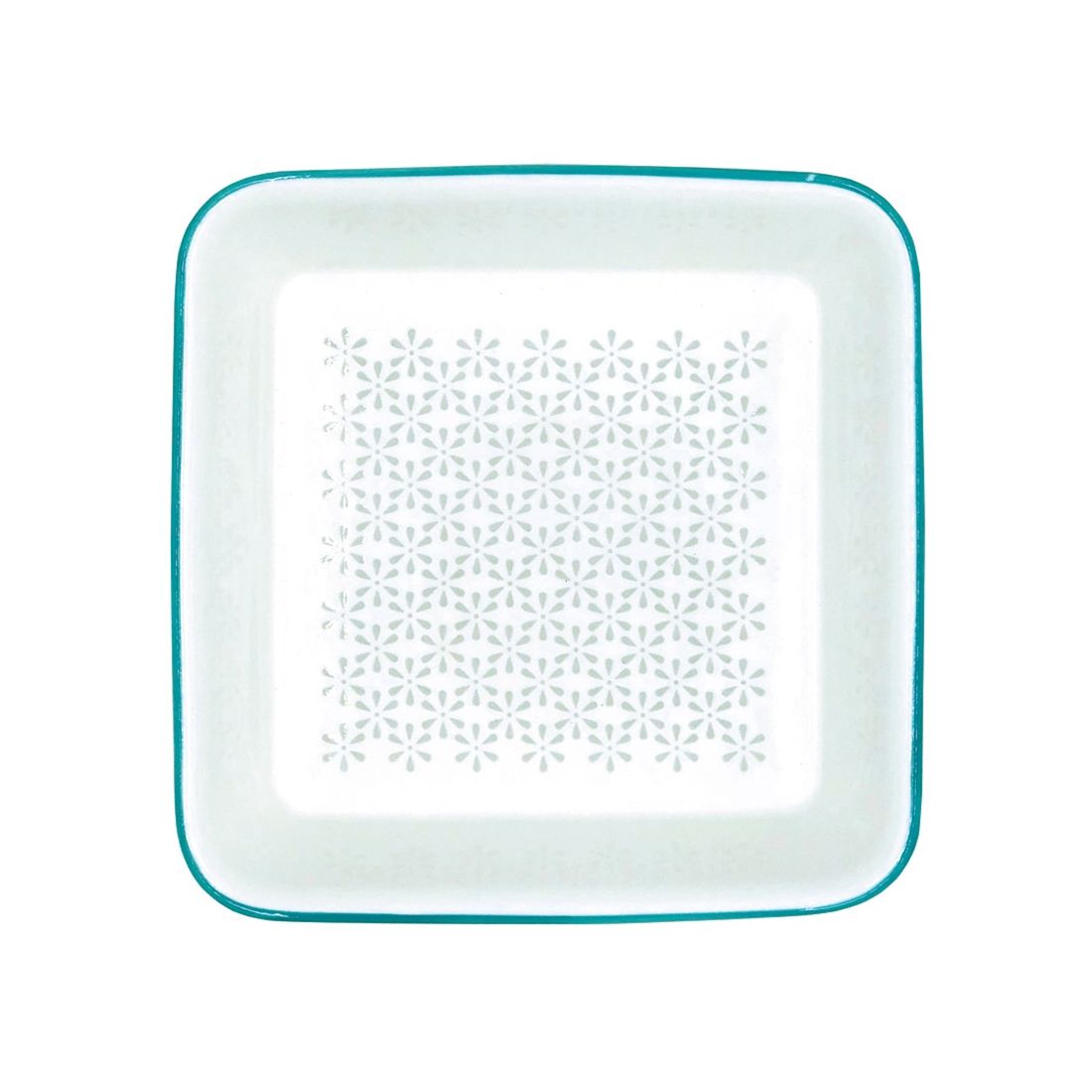 Square Burano Oven Dish in Grey