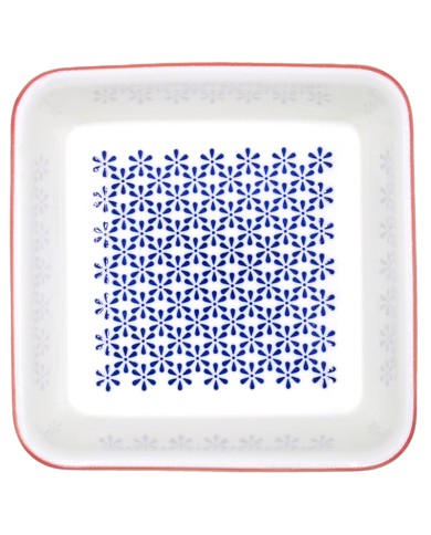 Square Burano Oven Dish in Blue Square Burano Oven Dish in Blue