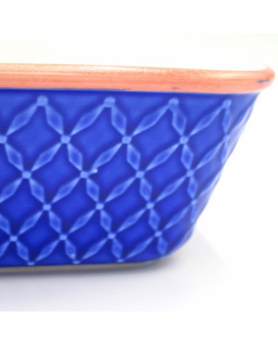 Ovenschaal Vierkant Burano in Blauw Ovenschaal Vierkant Burano in Blauw