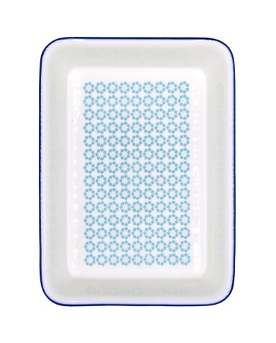 Burano Oven Dish in Turquoise Burano Oven Dish in Turquoise