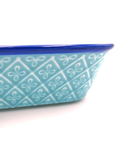 Burano Oven Dish in Turquoise Burano Oven Dish in Turquoise