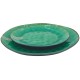 Stoneware Dinner Plate Set in Green