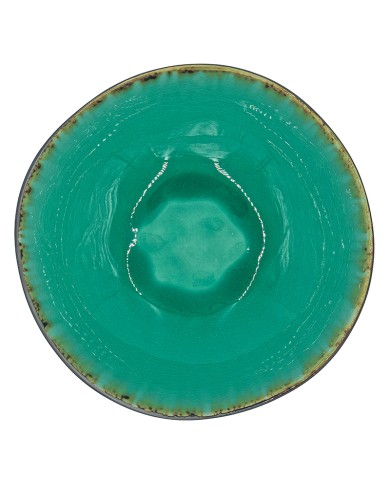 Soepkom Groen Set Steengoed - ieder exemplaar is weer uniek!