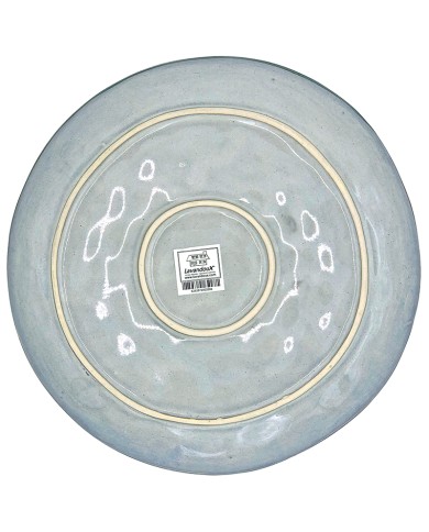 Dinerbord Set Steengoed in Lila - ieder bord is weer uniek!