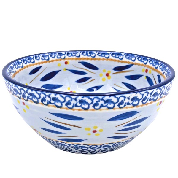 Soup Bowl in Old World Blue