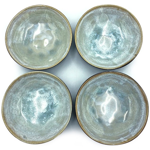 Crackle Glaze Tapas Set