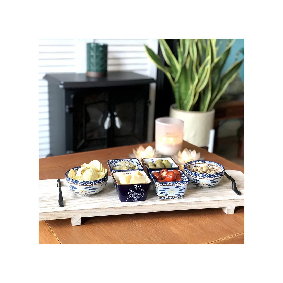 Tapas Bowl Old World Blue