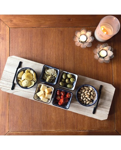 Tapas Bowl Old World Blue